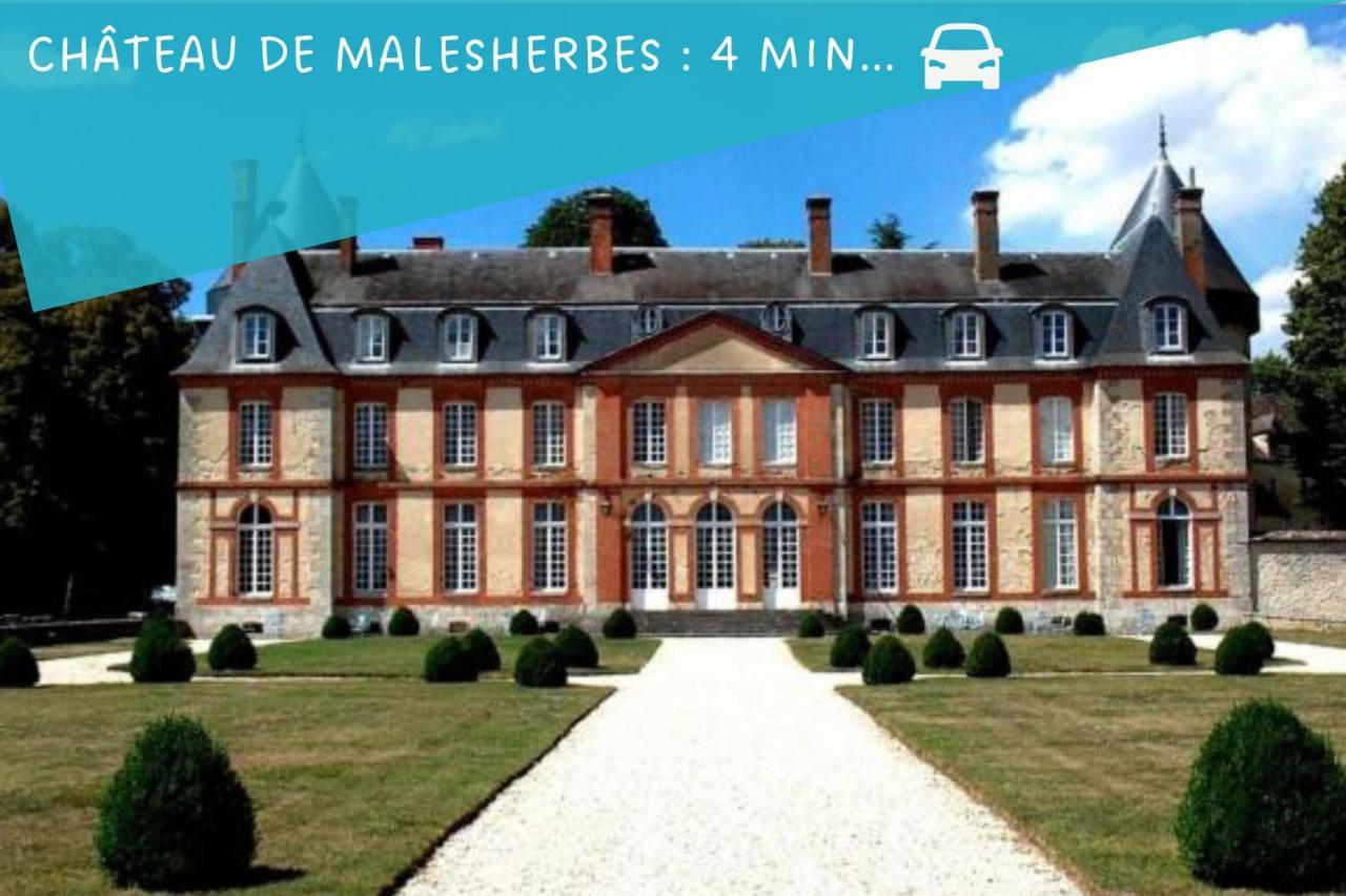 L'Emeraude Rez-De-Chaussee - Parking Prive -Zapart'Hotels Malesherbes Exteriér fotografie